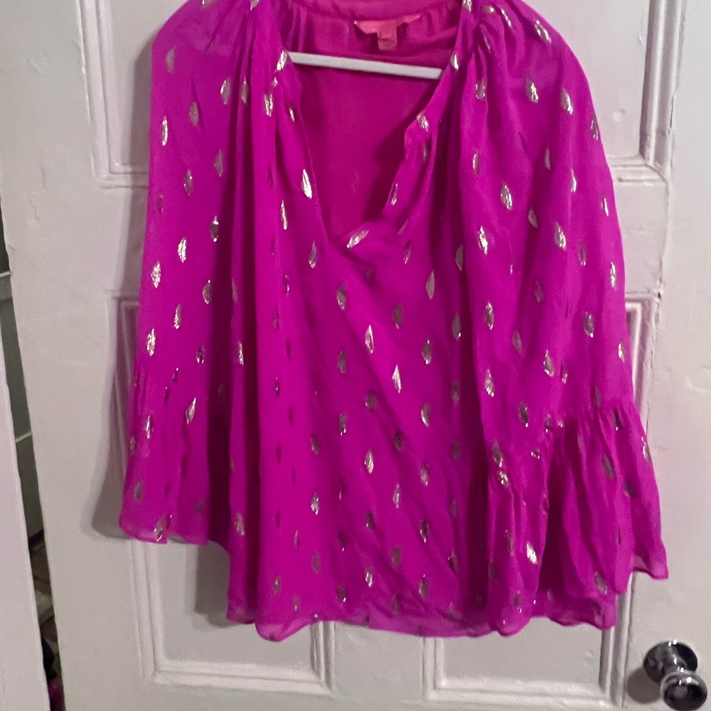 Pink Lilly Pulitzer Pink shirt
